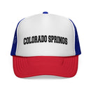 Colorado Springs, Colorado Collegiate Style Trucker Hat-1