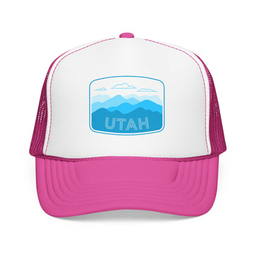 Utah Trucker Hat - Utah Mountain Cap - 0