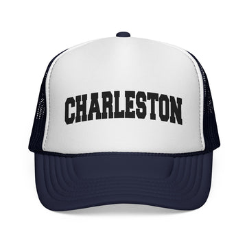 Buy dark-navy Charleston, South Carolina Collegiate Style Trucker Hat