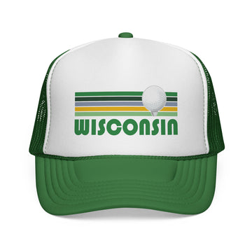 Wisconsin Retro Wisconsin Trucker Hat - 0