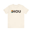 Houston, Texas tee - HOU t shirt retro stripes-1