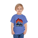 Park City, Utah Toddler T-Shirt - Retro Palm Tree Toddler Park City Shirt-13