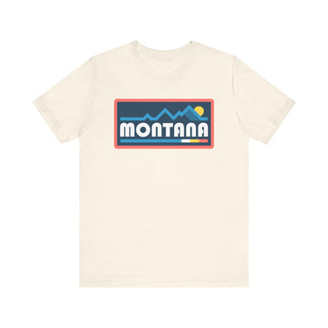 Montana T Shirt - Retro Graphic Montana Tee - 0
