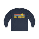 Los Angeles, California Long Sleeve Shirt - Retro Unisex Shirt-6