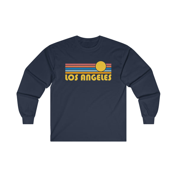 Los Angeles, California Long Sleeve Shirt - Retro Unisex Shirt