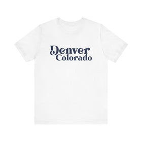 Denver, Colorado Graphic Tee, Casual T-Shirt, Vintage Style Shirt