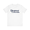 Denver, Colorado Graphic Tee, Casual T-Shirt, Vintage Style Shirt