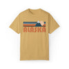 Alaska Graphic Tee, Comfort Colors Retro Unisex T-shirt, Mountain Adventure Shirt