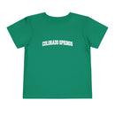 Colorado Springs, Colorado Toddler Graphic Tee - Kids Colorado Springs Vacation T-Shirt-1