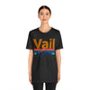 Vail, Colorado Shirt - Mountain Sunset Unisex Vail T-Shirt