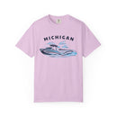 Michigan T Shirt, Comfort Colors Cotton 100% Cotton Wakeboard Boat Tee-4