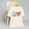 Park City, Utah Retro Mountains Sunset T-Shirt | Vintage Park City Tee
