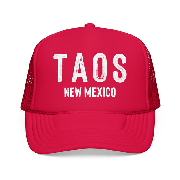 Taos, New Mexico Trucker Hat - Foam Taos Cap