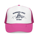 Mammoth Lakes, California Ski Babe Trucker Hat — Foam Mesh Cap-2