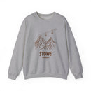 Stowe, Vermont Mountain Gondola Sweatshirt, Travel Graphic-3
