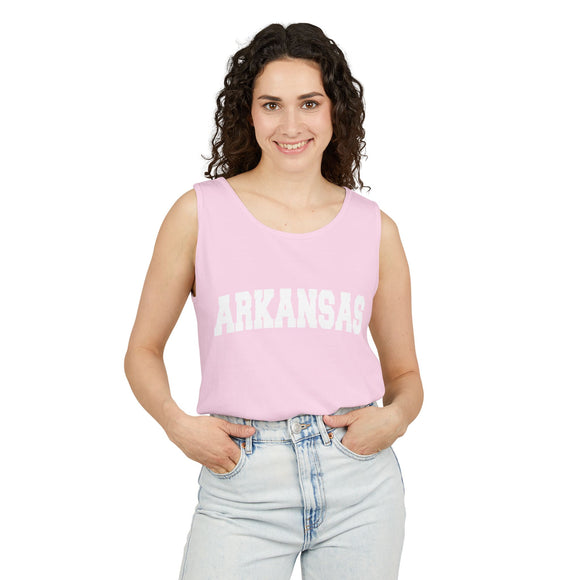 Arkansas Tank Top Unisex | Comfort Colors - 100% Cotton