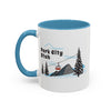 Park City, Utah Retro Snow Skiing Mountain 11 oz Mug, Ski Lodge Decor Coffee Cup, Mountain Gondola  Lover Gift, Retro Skiing Mug