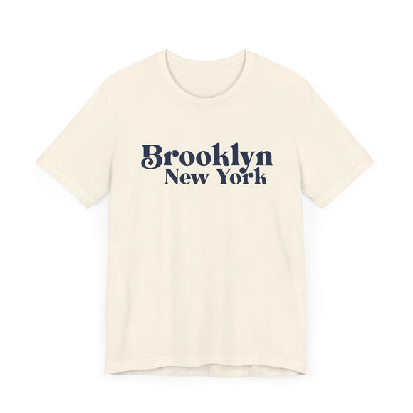Brooklyn New York Graphic Tee, Casual T-Shirt, Vintage Style Shirt