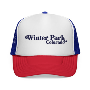 Winter Park, Colorado Retro Trucker Hat
