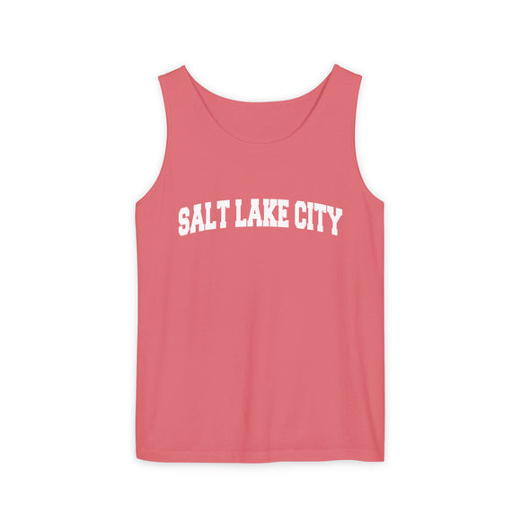 Salt Lake City, Utah Tank Top Unisex | Comfort Colors - 100% Cotton