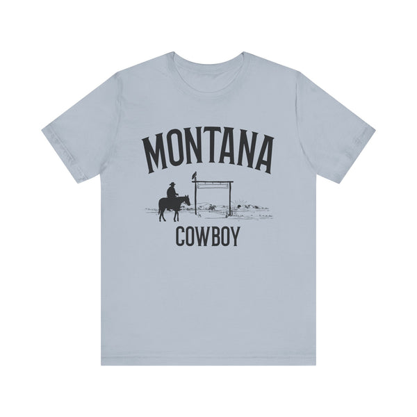 Montana Cowboy T Shirt - Montana Graphic Tee