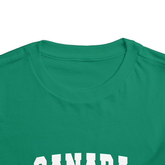 Canada Toddler Graphic Tee - Kids Canada Vacation T-Shirt
