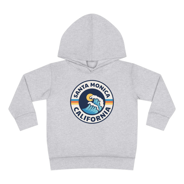 Santa Monica, California Toddler Hoodie - Unisex Santa Monica Toddler Sweatshirt