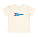 Kansas Pennant Toddler Tee - Kids State Pride Shirt-1