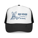 Red River, New Mexico Ski Bunny Trucker Hat-4