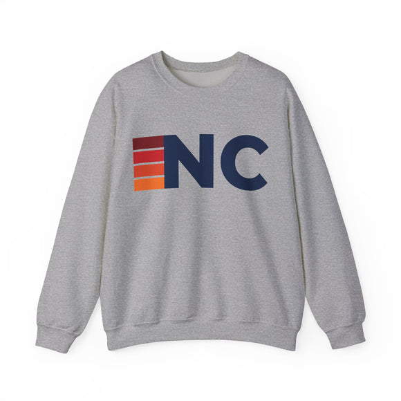 North Carolina Retro Sweatshirt | Retro Stripes North Carolina