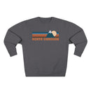Premium North Carolina Retro Mountain Graphic Sweatshirt-4