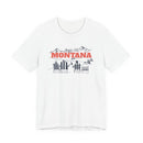 Montana Après-ski T-Shirt - Vintage Mountain Graphic Tee-2