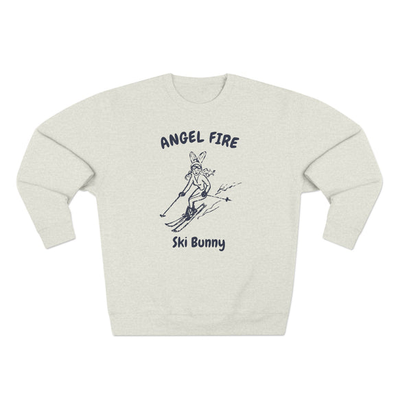 Premium Angel Fire, New Mexico Ski Bunny Sweatshirt