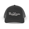 Pennsylvania Snapback Trucker Cap - Embroidered Pennsylvania Hat