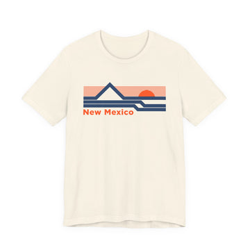 New Mexico T-Shirt - Sunset Mountain - 0