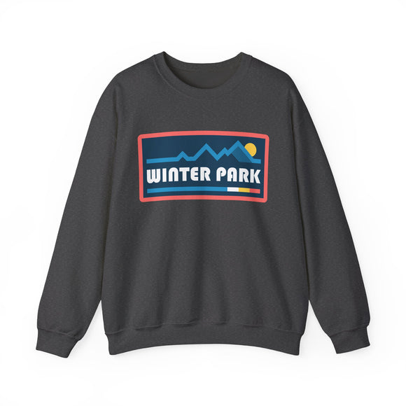 Winter Park, Colorado Sweatshirt - Mountain Graphic Crewneck