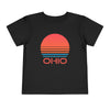 Ohio Toddler T-Shirt - Retro 80s Unisex Toddler Ohio Shirt