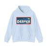 Denver, Colorado Hoodie - Unisex Sun Denver Hoodie Graphic Sweatshirt