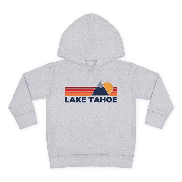 Lake Tahoe, California Toddler Hoodie - Unisex Mountain Lake Tahoe Pullover Sweatshirt, Kids Hooded Jumper, California Souvenir