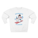 Premium Snowmass, Colorado Skiing Snowman Sweatshirt-1