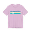 Fort Lauderdale, Florida T Shirt - Sailboat Graphic Tee