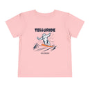 Telluride, Colorado Yeti Snowboard Toddler Tee-6