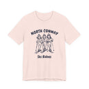 North Conway, New Hampshire Ski Babes T‑Shirt — Retro Skiing Graphic Tee-1