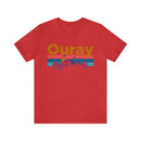 Ouray, Colorado Shirt - Mountain Sunset Unisex Ouray T-Shirt-5