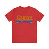 Ouray, Colorado Shirt - Mountain Sunset Unisex Ouray T-Shirt