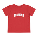 Michigan Toddler Graphic Tee - Kids Michigan Vacation T-Shirt-4
