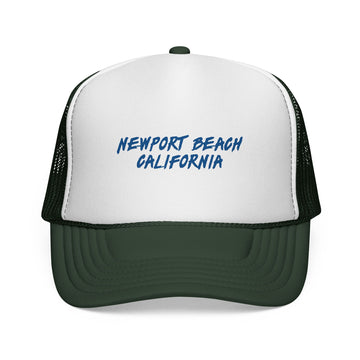 Newport Beach Trucker Cap | California Hat - 0
