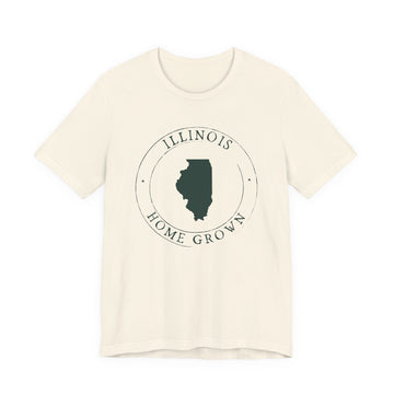 Buy natural Illinois T-Shirt — State Graphic Tee