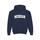 Michigan Youth Hoodie - Kids Michigan Hooded Sweatshirt-4