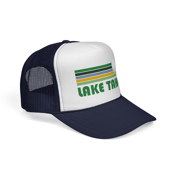 Lake Tahoe, California Retro California Trucker Hat